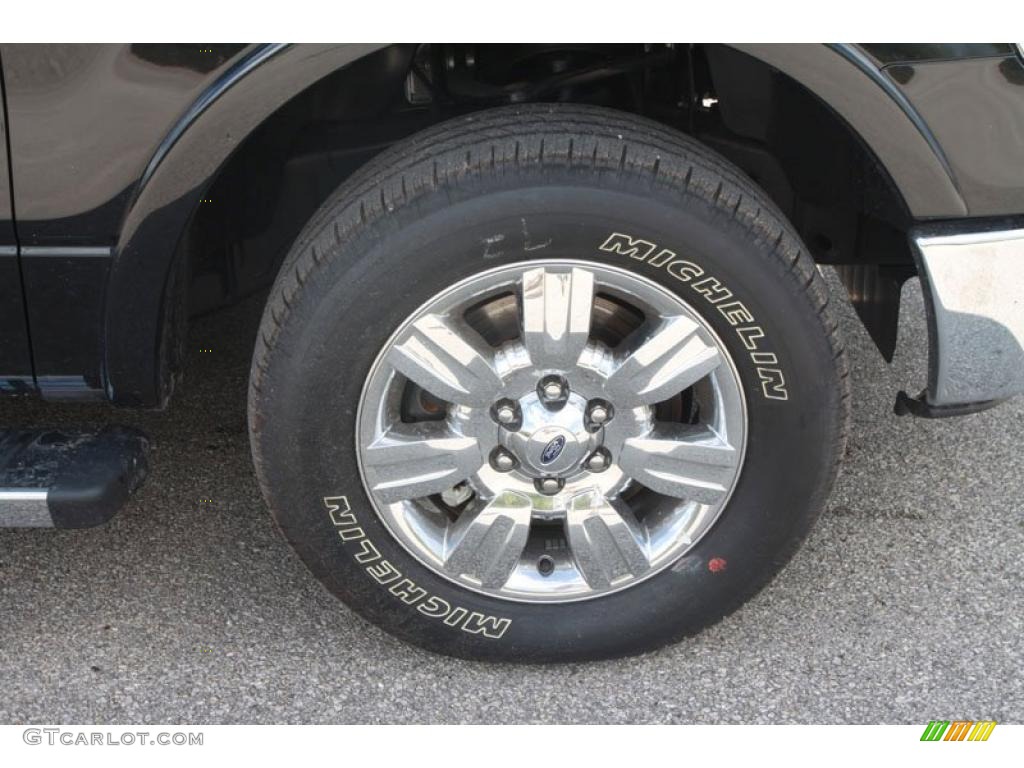 2010 F150 XLT SuperCrew - Tuxedo Black / Black photo #10