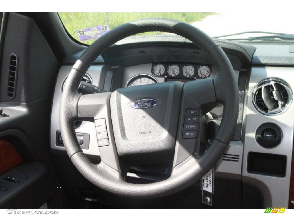 2010 F150 XLT SuperCrew - Tuxedo Black / Black photo #15