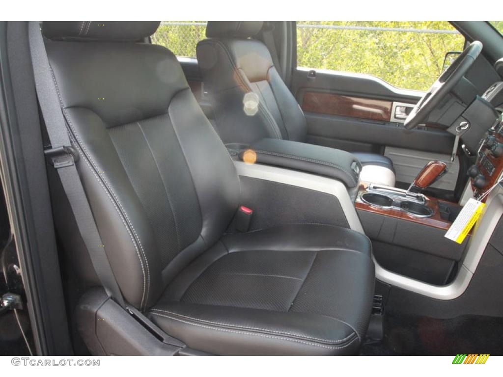 2010 F150 XLT SuperCrew - Tuxedo Black / Black photo #17