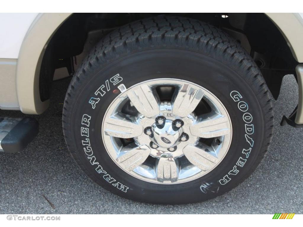 2010 F150 Lariat SuperCrew 4x4 - Ingot Silver Metallic / Black photo #10