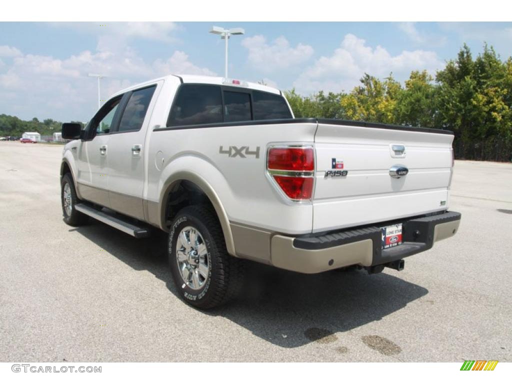 2010 F150 Lariat SuperCrew 4x4 - Ingot Silver Metallic / Black photo #15
