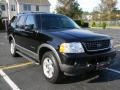 2002 Black Clearcoat Ford Explorer XLT 4x4  photo #2