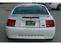 2000 Crystal White Ford Mustang V6 Coupe  photo #12