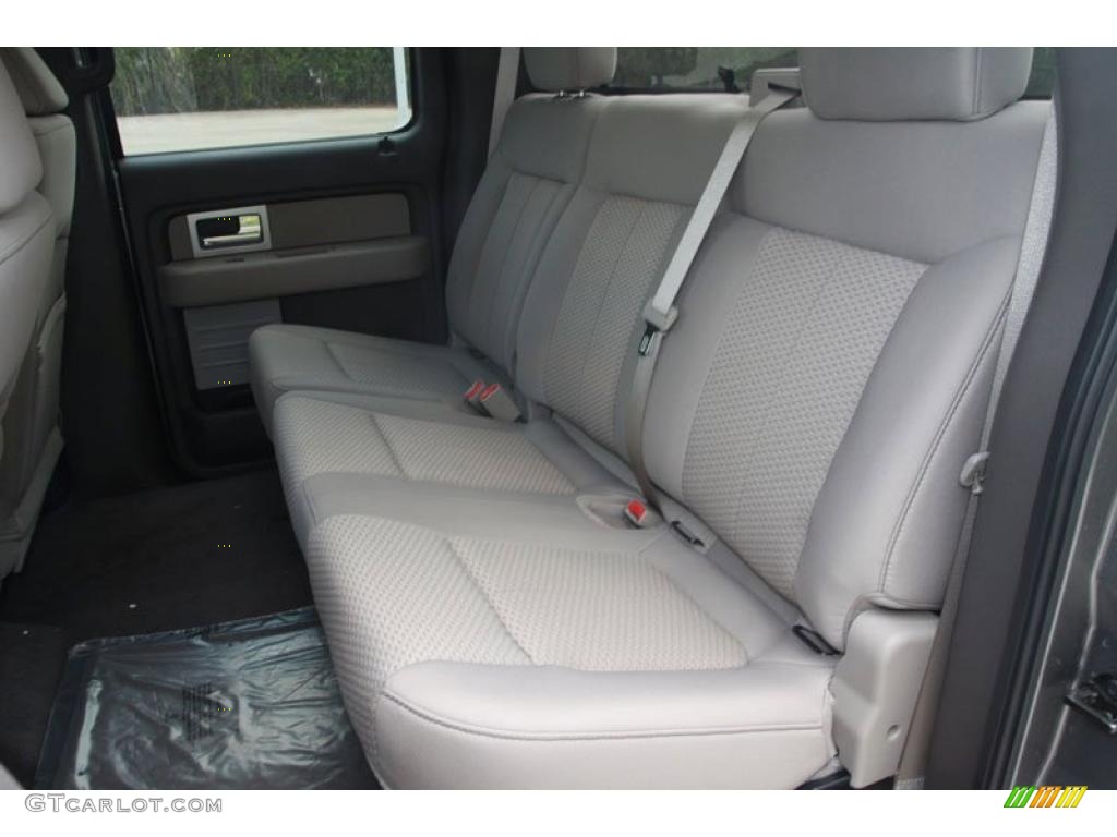 2010 F150 XLT SuperCrew - Sterling Grey Metallic / Medium Stone photo #6