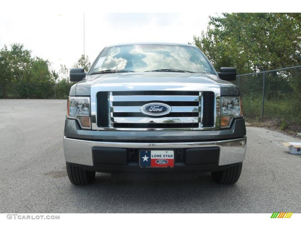 2010 F150 XLT SuperCrew - Sterling Grey Metallic / Medium Stone photo #9