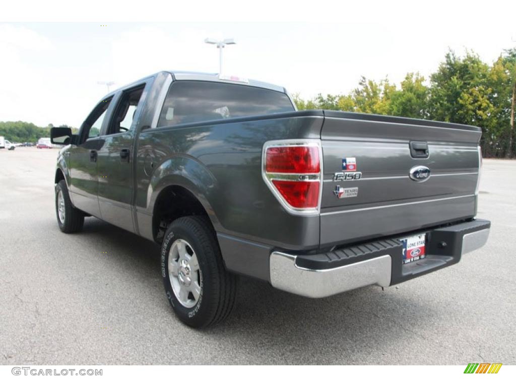 2010 F150 XLT SuperCrew - Sterling Grey Metallic / Medium Stone photo #12