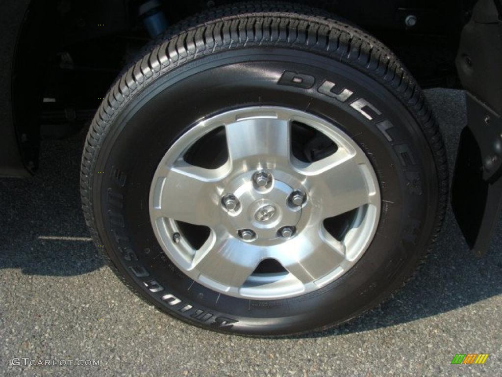 2008 Tundra TRD CrewMax 4x4 - Black / Graphite Gray photo #14