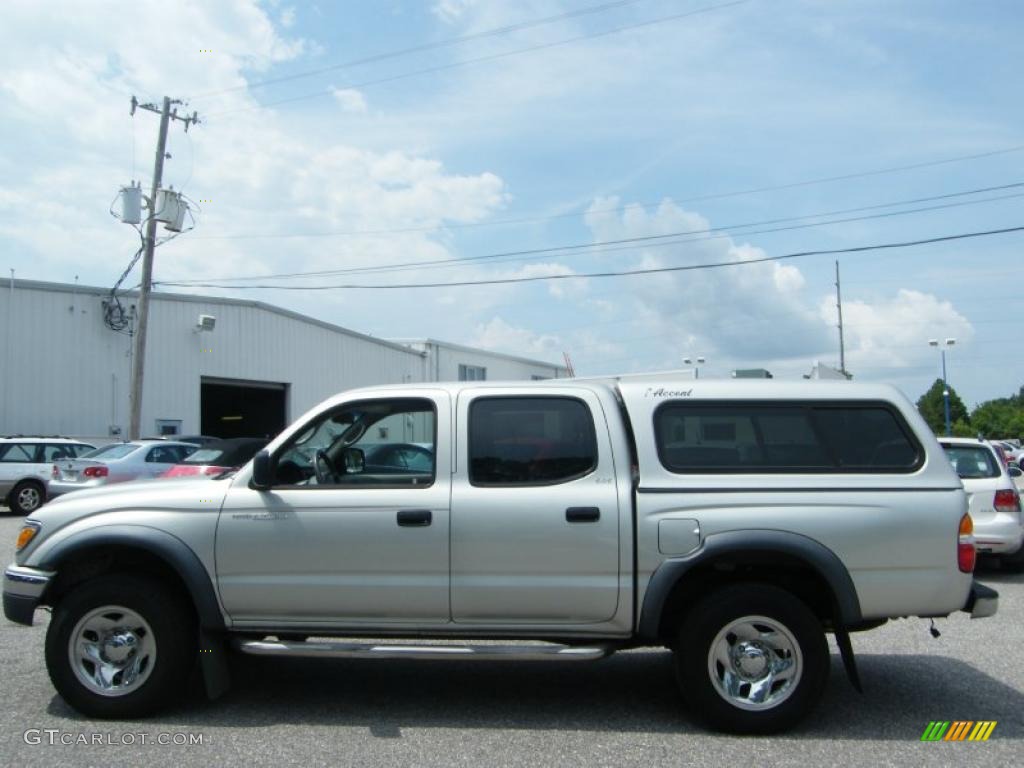 2004 Tacoma V6 PreRunner Double Cab - Lunar Mist Metallic / Charcoal photo #2