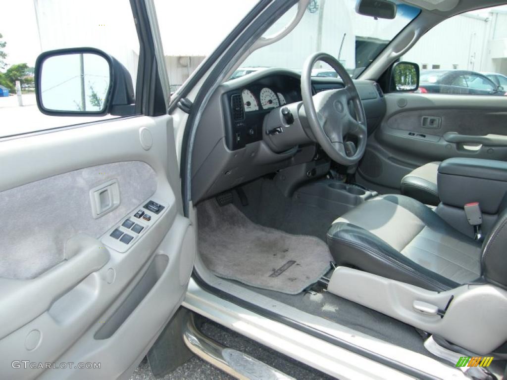 2004 Tacoma V6 PreRunner Double Cab - Lunar Mist Metallic / Charcoal photo #13