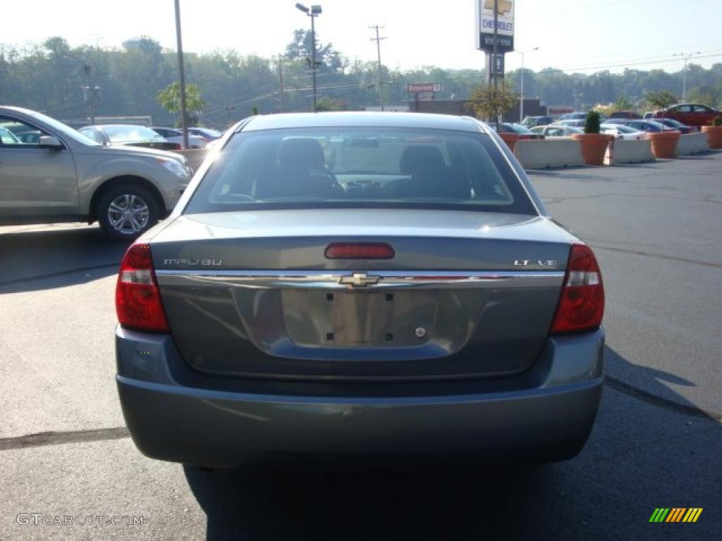 2006 Malibu LT V6 Sedan - Medium Gray Metallic / Ebony Black photo #4