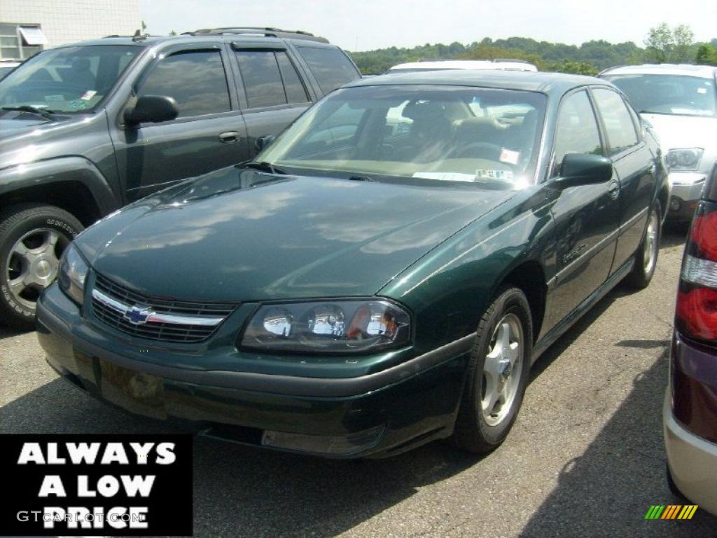 2002 Impala LS - Medium Green Pearl / Neutral photo #2