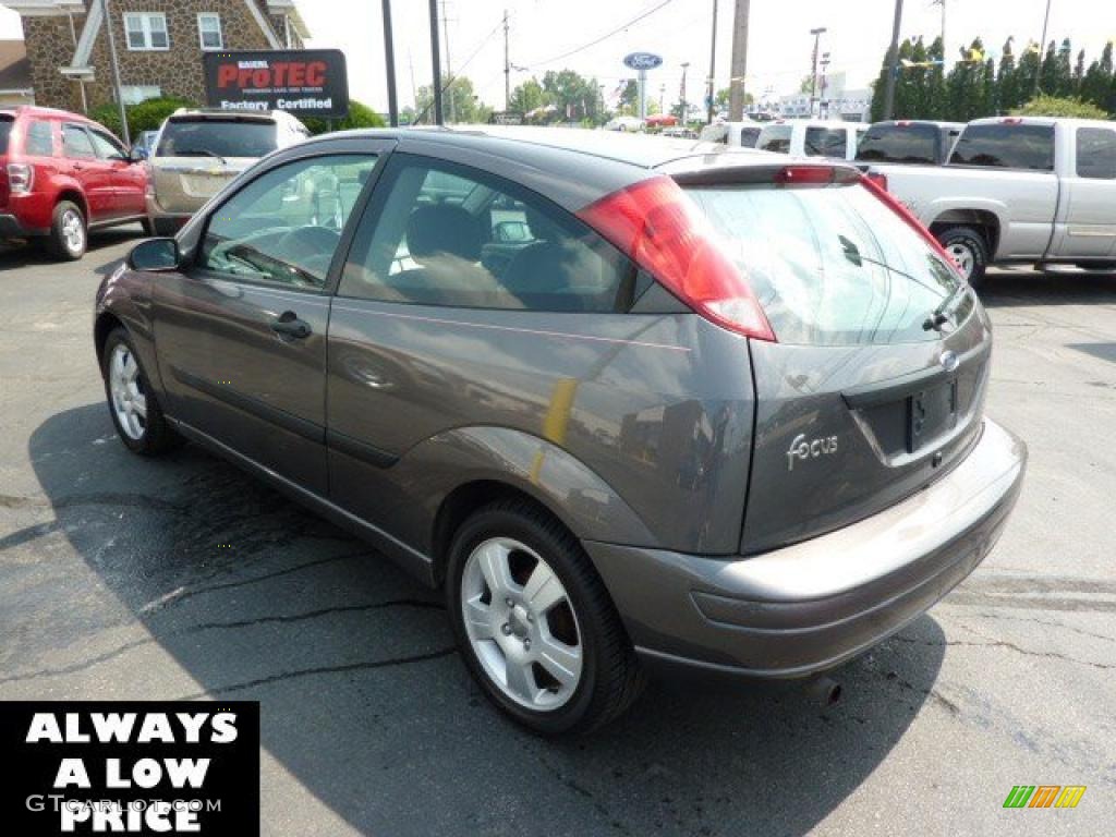 2003 Focus ZX3 Coupe - Liquid Grey Metallic / Dark Charcoal photo #5