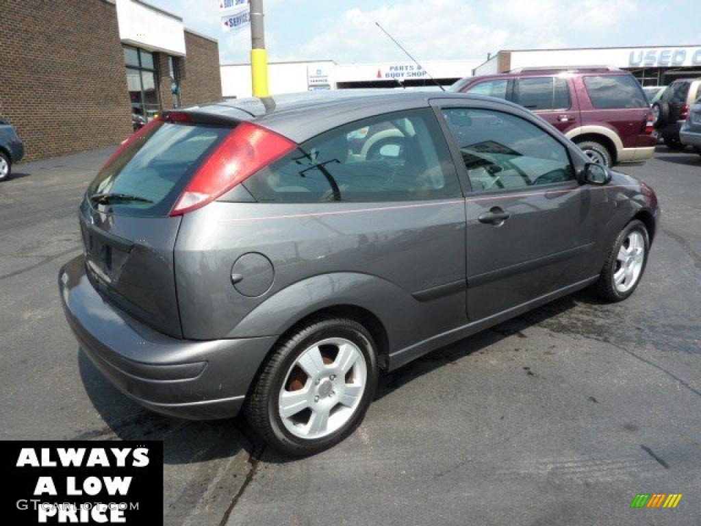 2003 Focus ZX3 Coupe - Liquid Grey Metallic / Dark Charcoal photo #7