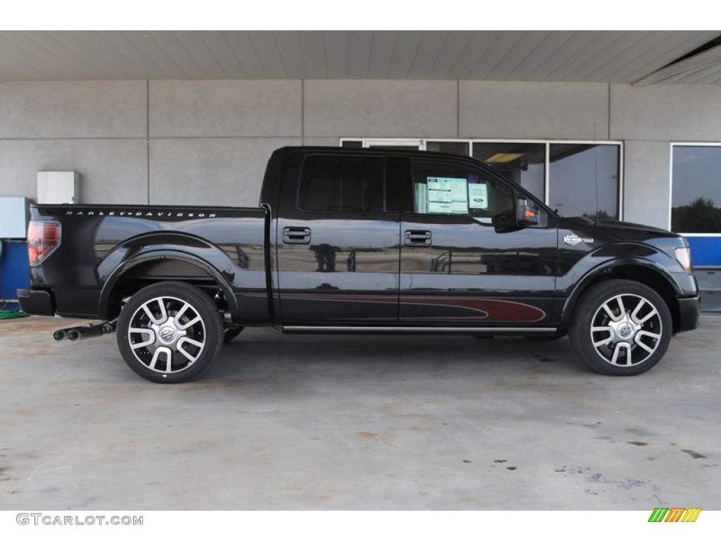 2010 F150 Harley-Davidson SuperCrew 4x4 - Lava Red Metallic / Harley Davidson Lava Red/Black photo #2