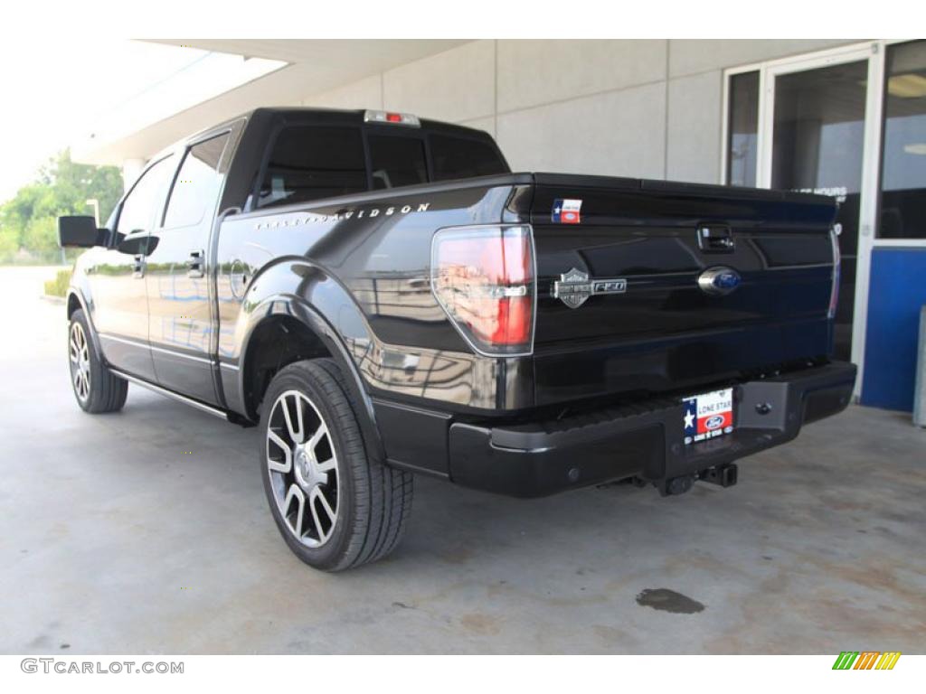 2010 F150 Harley-Davidson SuperCrew 4x4 - Lava Red Metallic / Harley Davidson Lava Red/Black photo #13