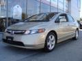 2008 Borrego Beige Metallic Honda Civic EX Sedan  photo #4