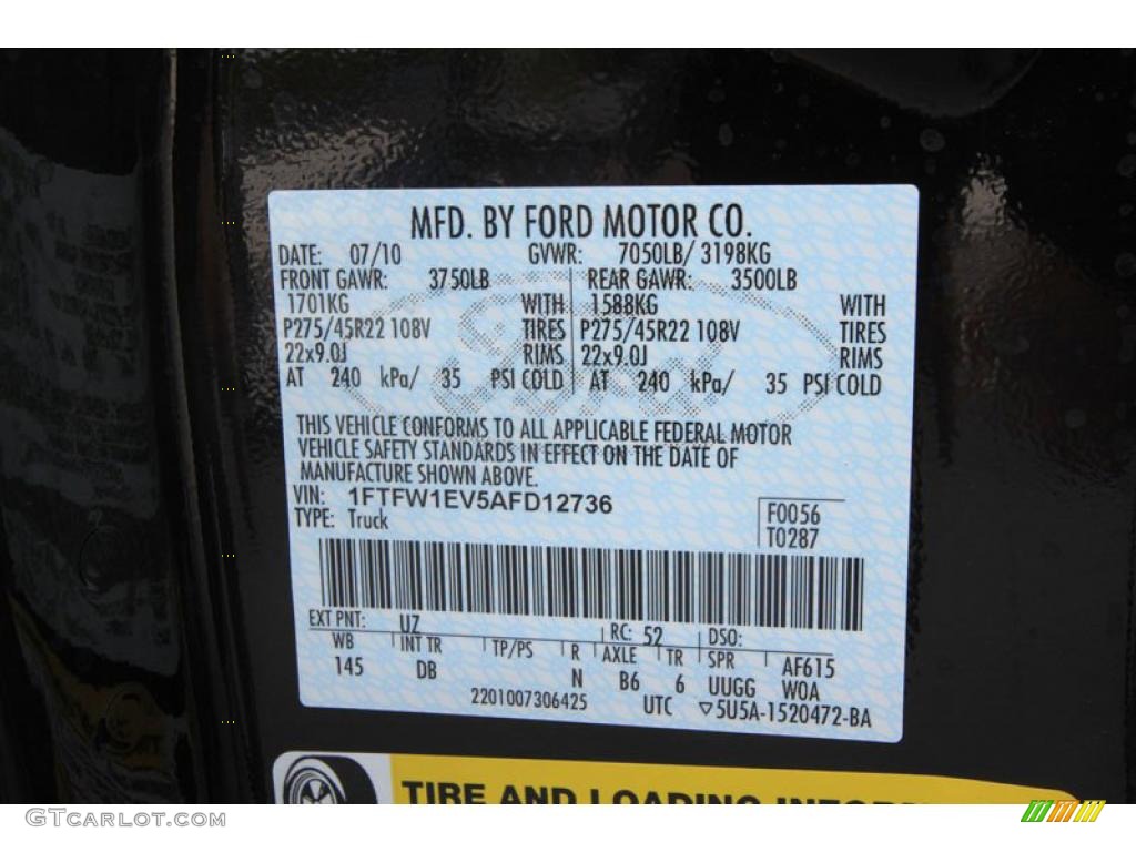 2010 F150 Harley-Davidson SuperCrew 4x4 - Lava Red Metallic / Harley Davidson Lava Red/Black photo #7