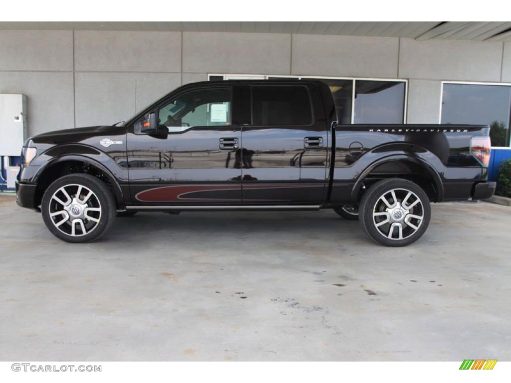 2010 F150 Harley-Davidson SuperCrew 4x4 - Lava Red Metallic / Harley Davidson Lava Red/Black photo #9
