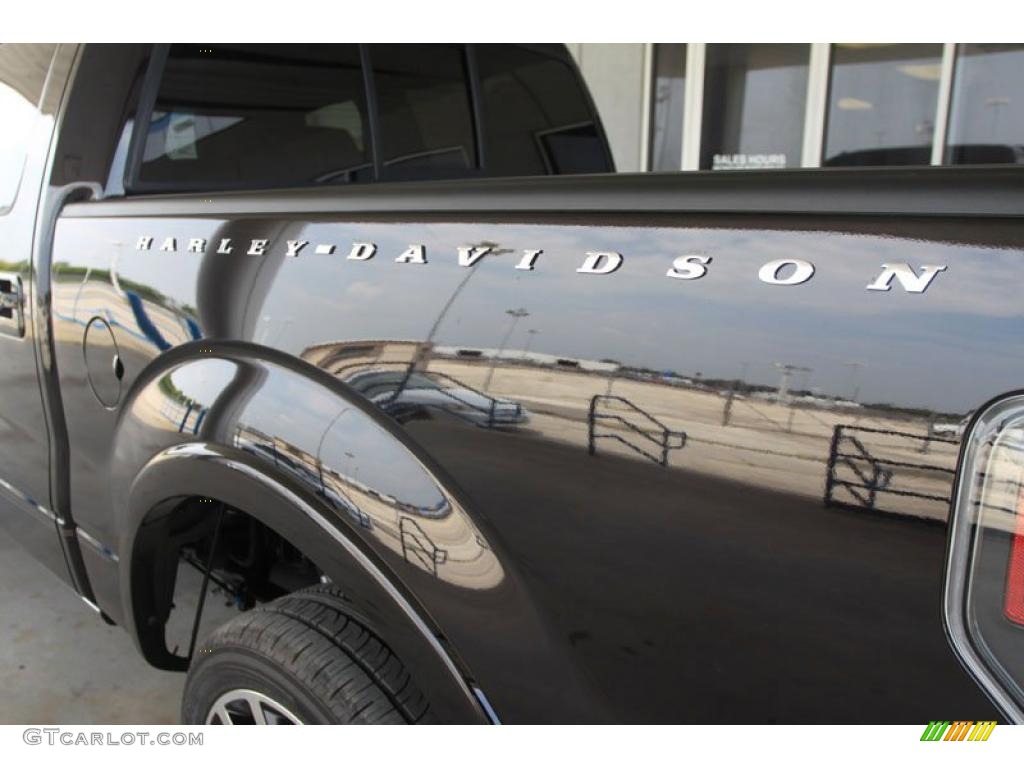 2010 F150 Harley-Davidson SuperCrew 4x4 - Lava Red Metallic / Harley Davidson Lava Red/Black photo #11