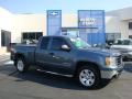 2008 Stealth Gray Metallic GMC Sierra 1500 SLE Extended Cab 4x4  photo #1