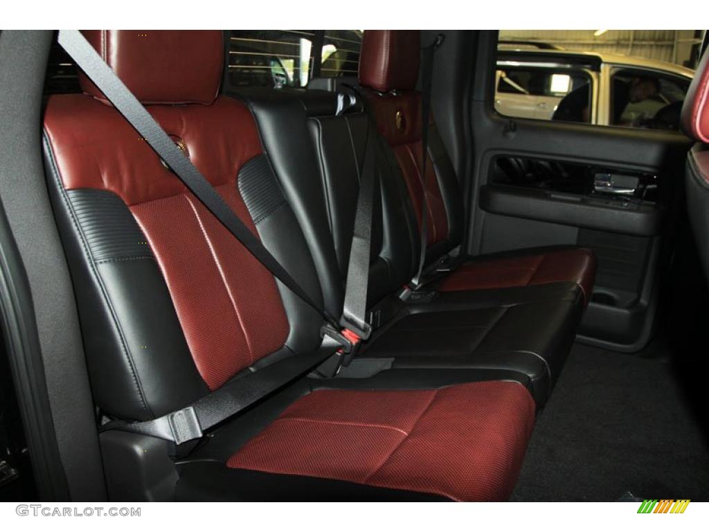2010 F150 Harley-Davidson SuperCrew 4x4 - Lava Red Metallic / Harley Davidson Lava Red/Black photo #34