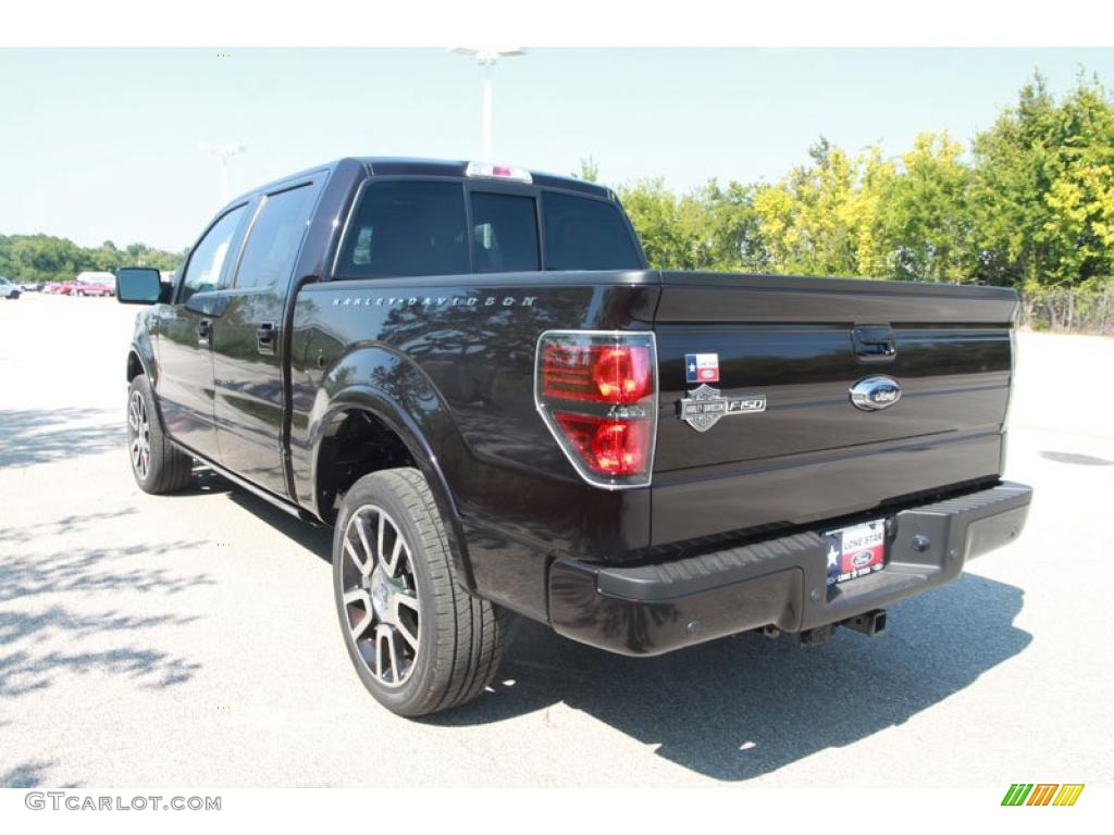 2010 F150 Harley-Davidson SuperCrew 4x4 - Lava Red Metallic / Harley Davidson Lava Red/Black photo #3