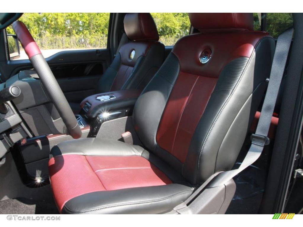 2010 F150 Harley-Davidson SuperCrew 4x4 - Lava Red Metallic / Harley Davidson Lava Red/Black photo #5