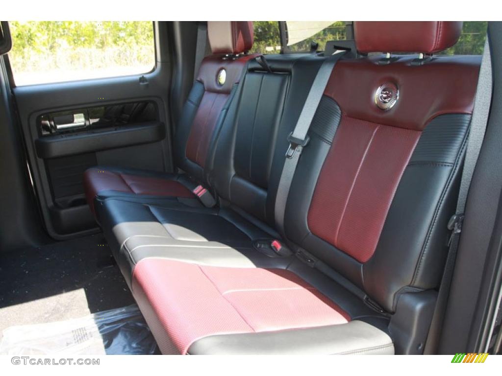 2010 F150 Harley-Davidson SuperCrew 4x4 - Lava Red Metallic / Harley Davidson Lava Red/Black photo #6