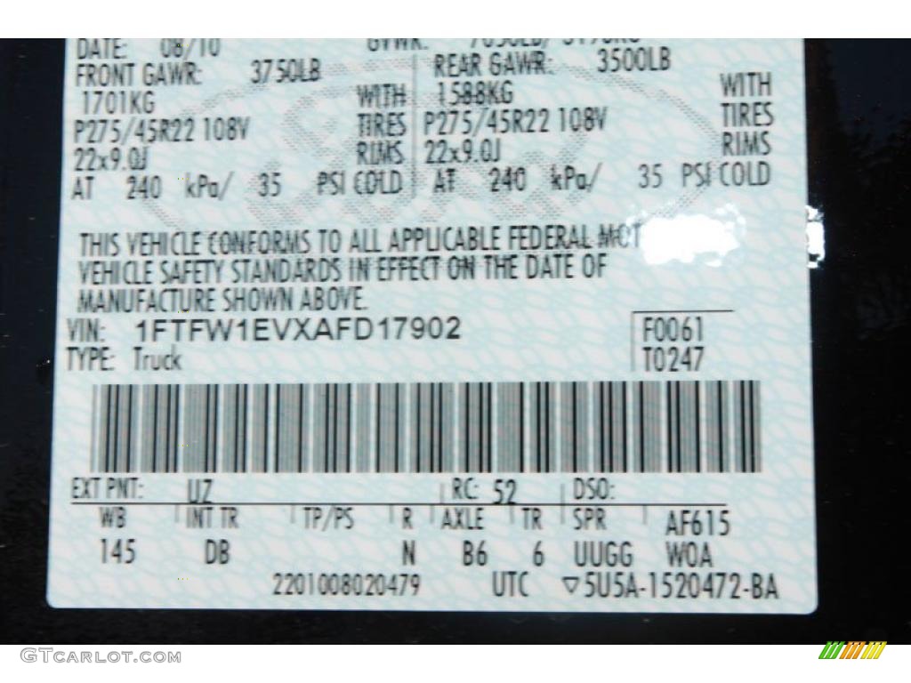 2010 F150 Harley-Davidson SuperCrew 4x4 - Lava Red Metallic / Harley Davidson Lava Red/Black photo #7