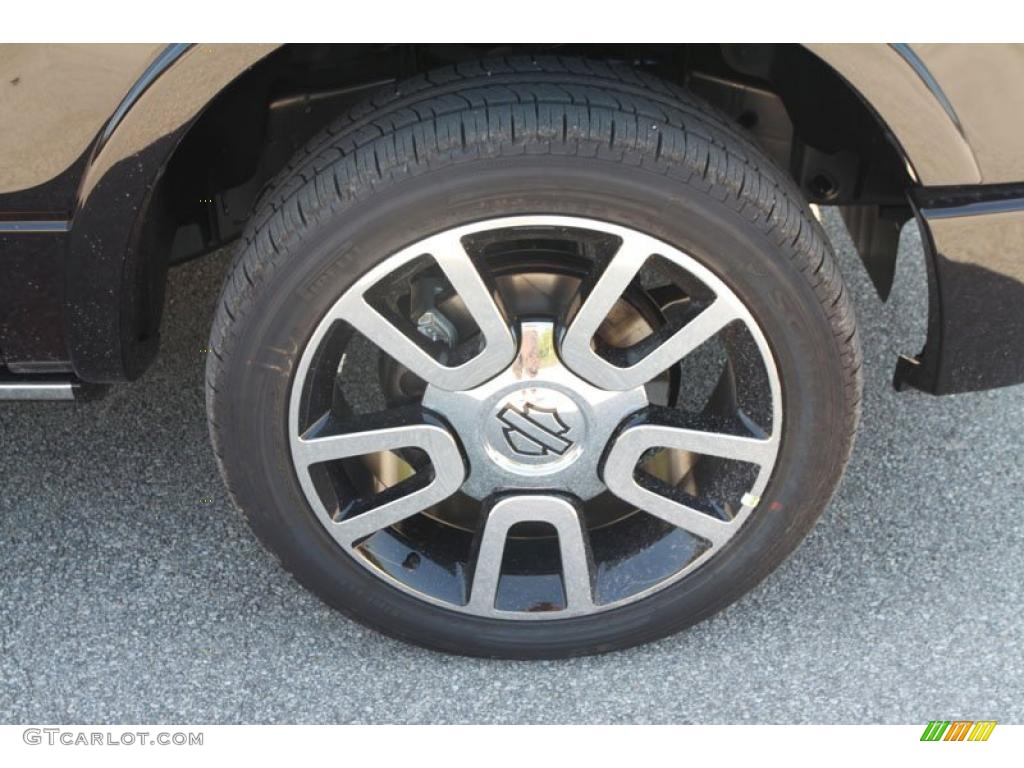 2010 F150 Harley-Davidson SuperCrew 4x4 - Lava Red Metallic / Harley Davidson Lava Red/Black photo #11