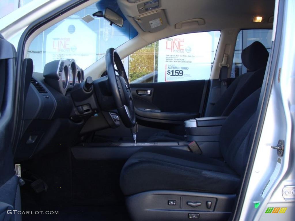 2007 Murano S AWD - Brilliant Silver Metallic / Charcoal photo #12