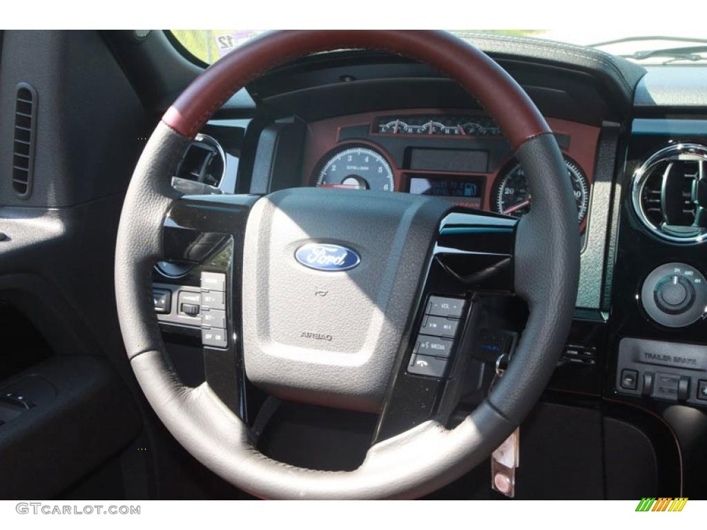 2010 F150 Harley-Davidson SuperCrew 4x4 - Lava Red Metallic / Harley Davidson Lava Red/Black photo #32