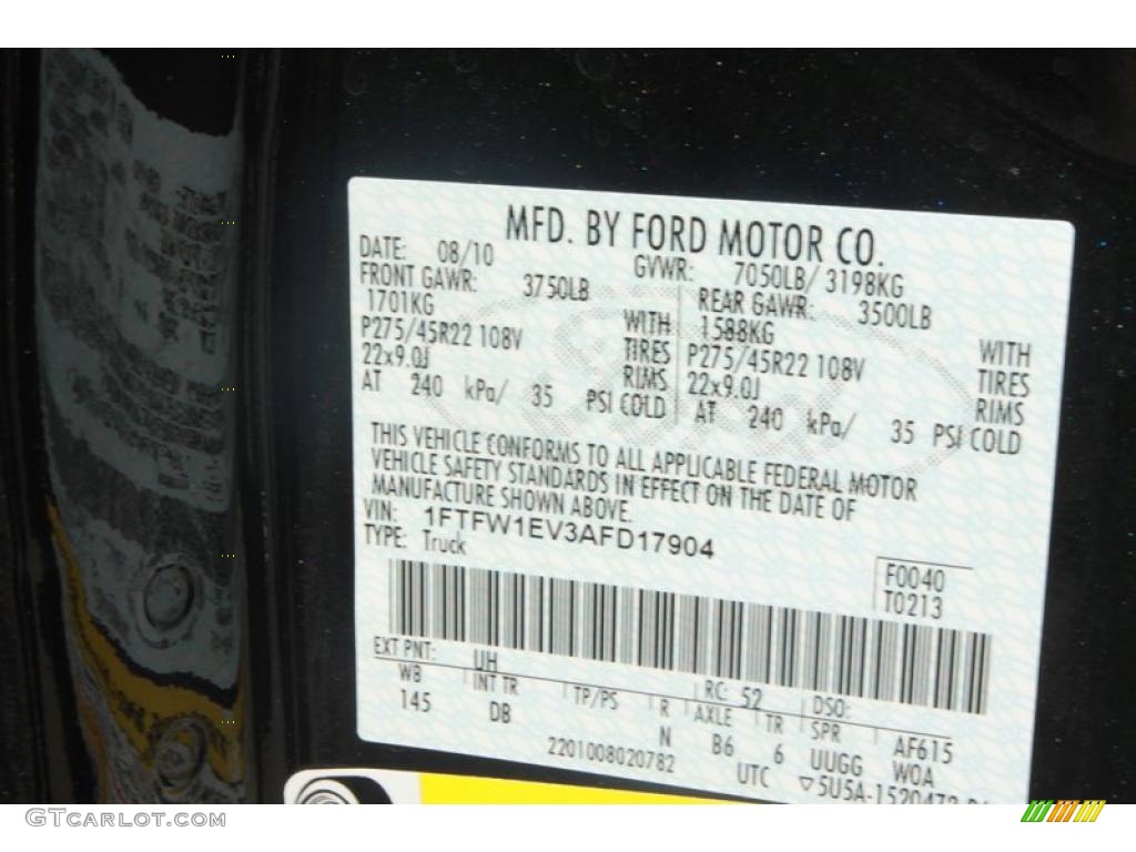 2010 F150 Harley-Davidson SuperCrew 4x4 - Lava Red Metallic / Harley Davidson Lava Red/Black photo #7