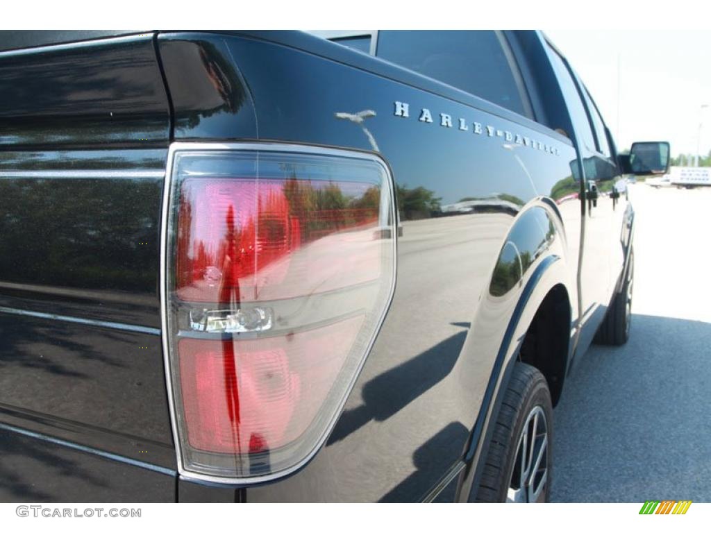 2010 F150 Harley-Davidson SuperCrew 4x4 - Lava Red Metallic / Harley Davidson Lava Red/Black photo #12