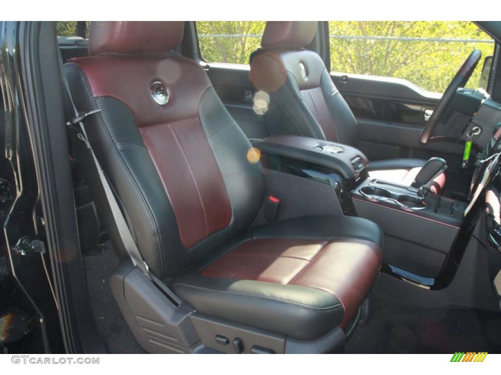 2010 F150 Harley-Davidson SuperCrew 4x4 - Lava Red Metallic / Harley Davidson Lava Red/Black photo #42