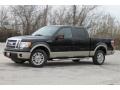 2010 Tuxedo Black Ford F150 Lariat SuperCrew  photo #4