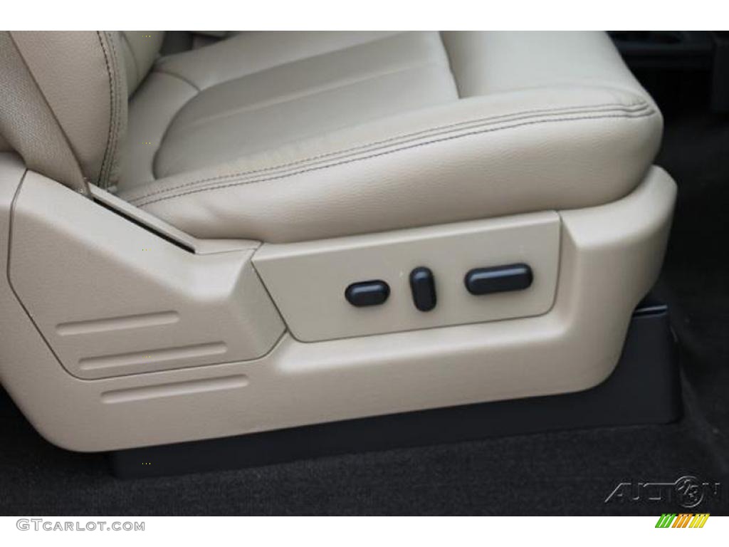 2010 F150 Lariat SuperCrew - Tuxedo Black / Tan photo #18