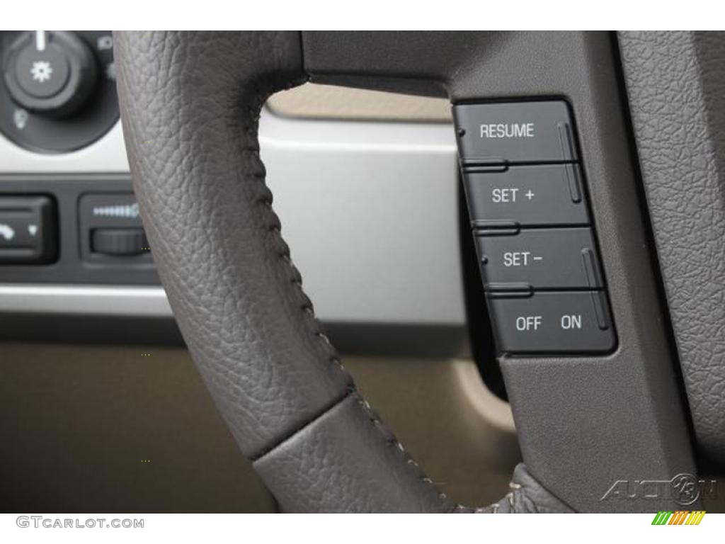 2010 F150 Lariat SuperCrew - Tuxedo Black / Tan photo #31