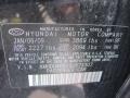 Black Pearl - Elantra GLS Sedan Photo No. 25