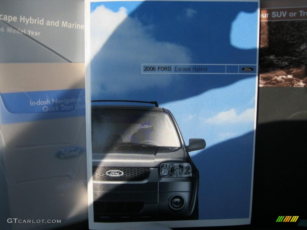 2006 Escape Hybrid 4WD - Dark Shadow Grey Metallic / Medium/Dark Flint photo #40