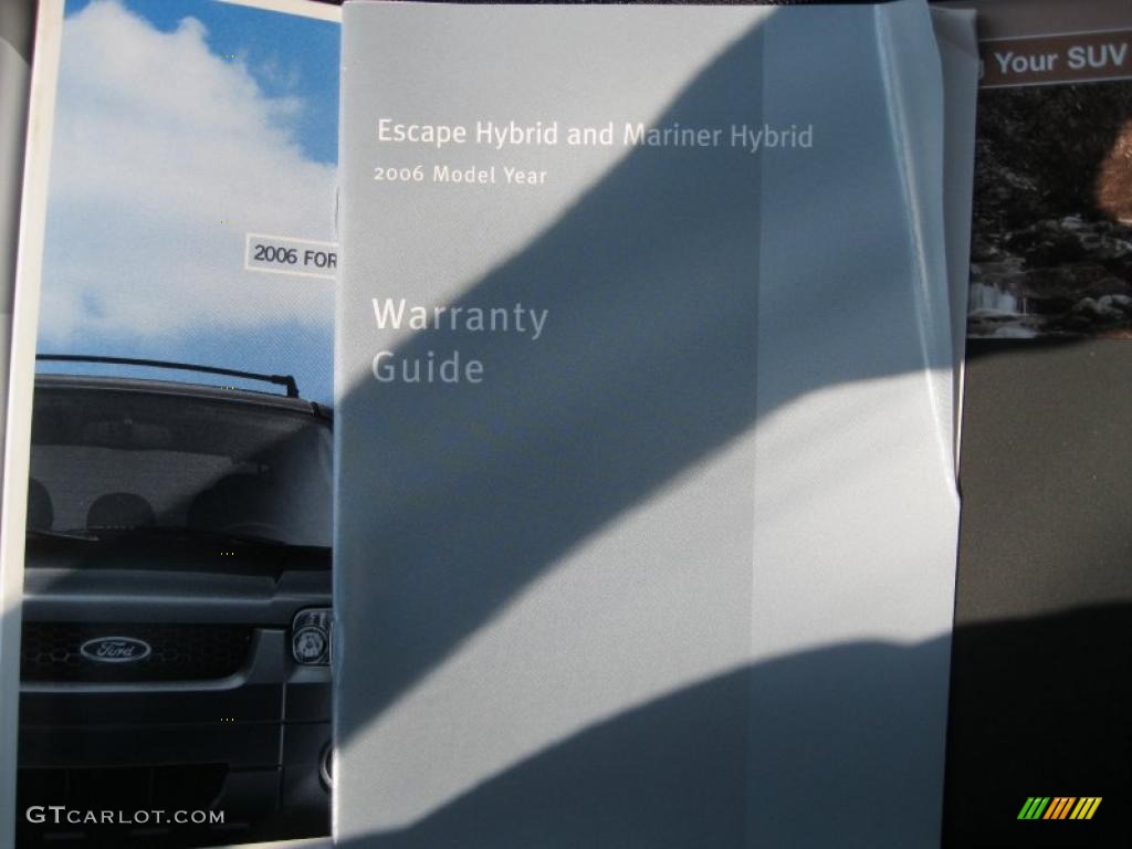 2006 Escape Hybrid 4WD - Dark Shadow Grey Metallic / Medium/Dark Flint photo #41