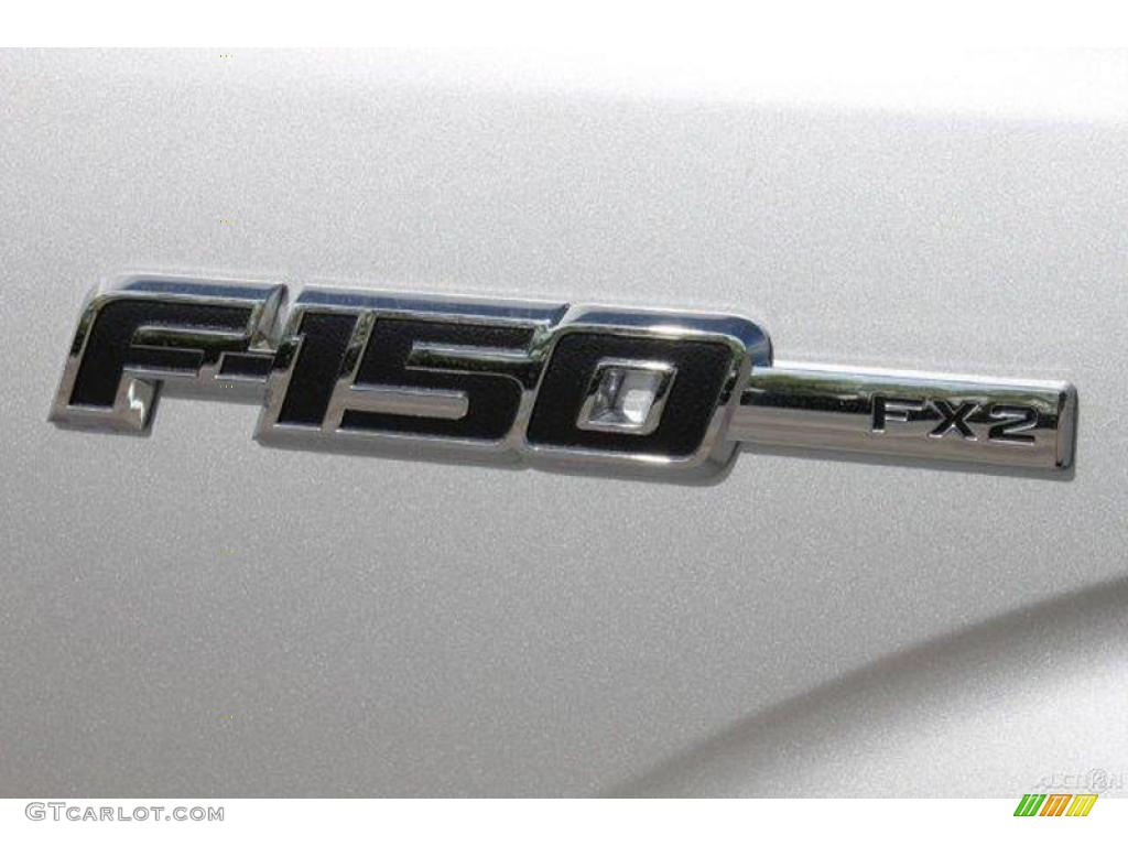 2010 F150 FX2 SuperCab - Ingot Silver Metallic / Black photo #11