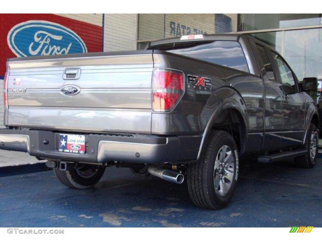 2010 F150 XLT SuperCab - Sterling Grey Metallic / Medium Stone photo #3