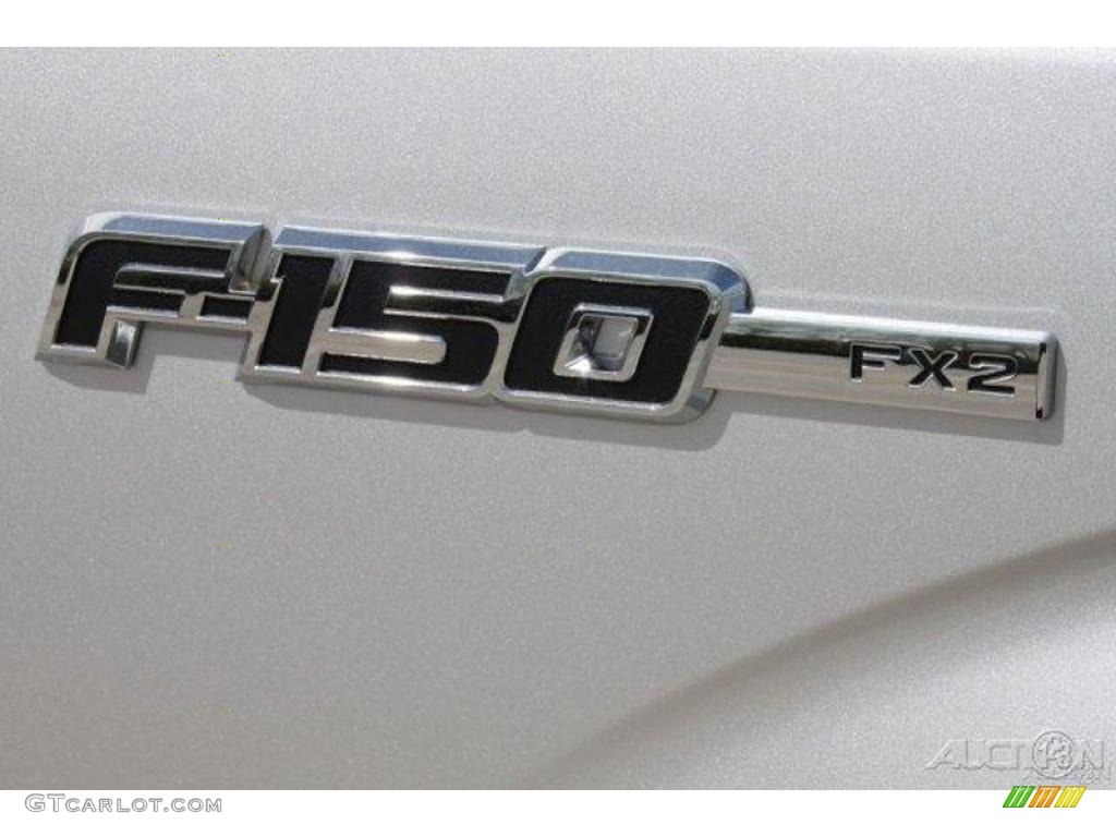 2010 F150 XL SuperCab - Ingot Silver Metallic / Black photo #11