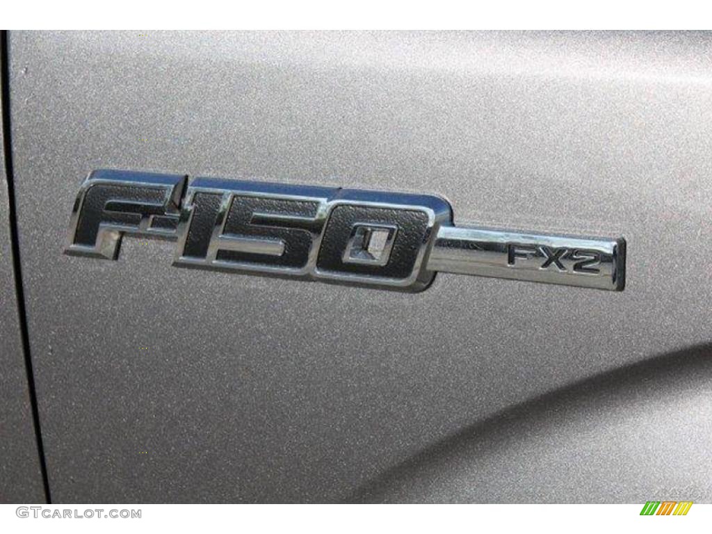 2010 F150 FX2 SuperCrew - Sterling Grey Metallic / Black photo #11