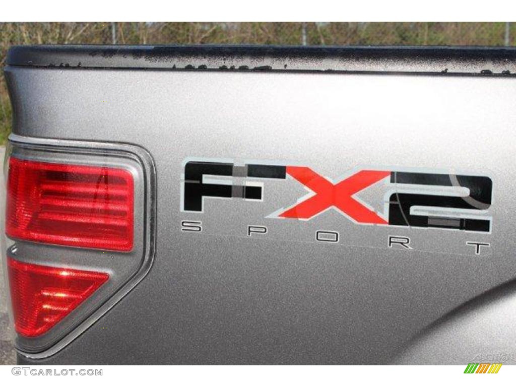 2010 F150 FX2 SuperCrew - Sterling Grey Metallic / Black photo #12