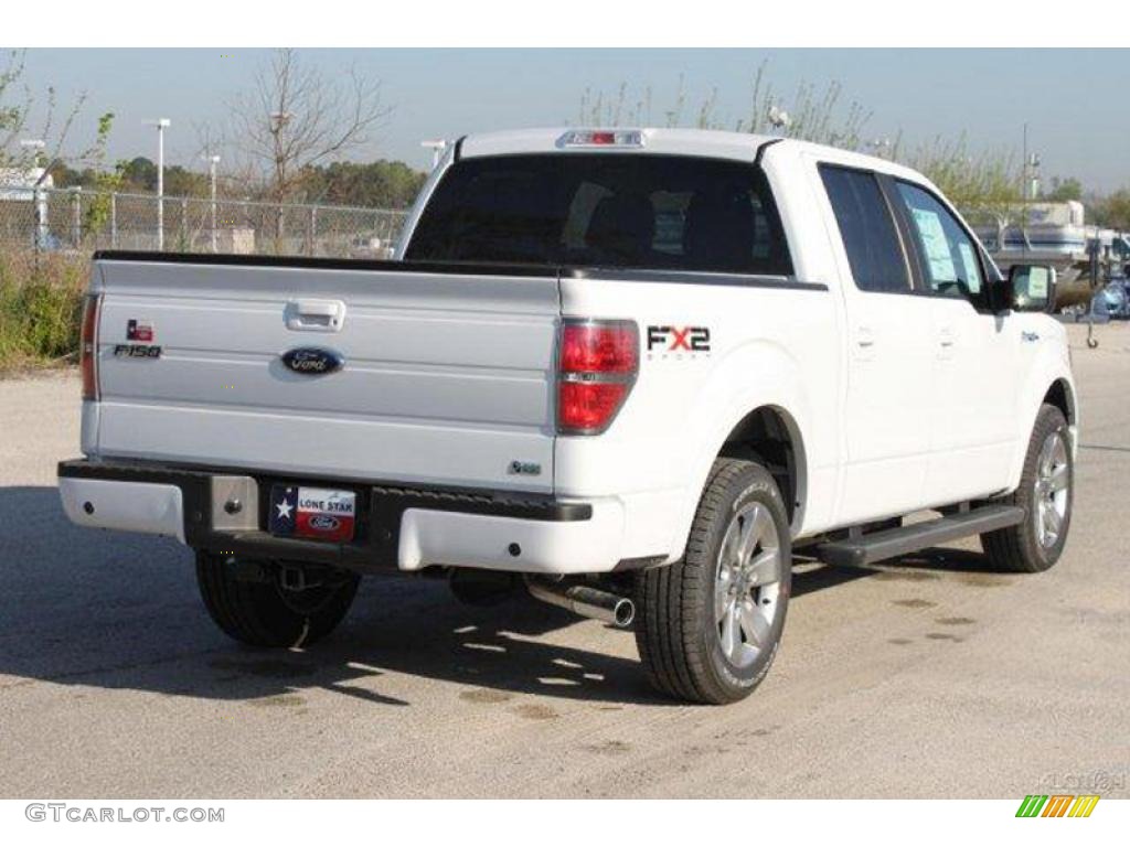 2010 F150 FX2 SuperCrew - Oxford White / Black photo #8