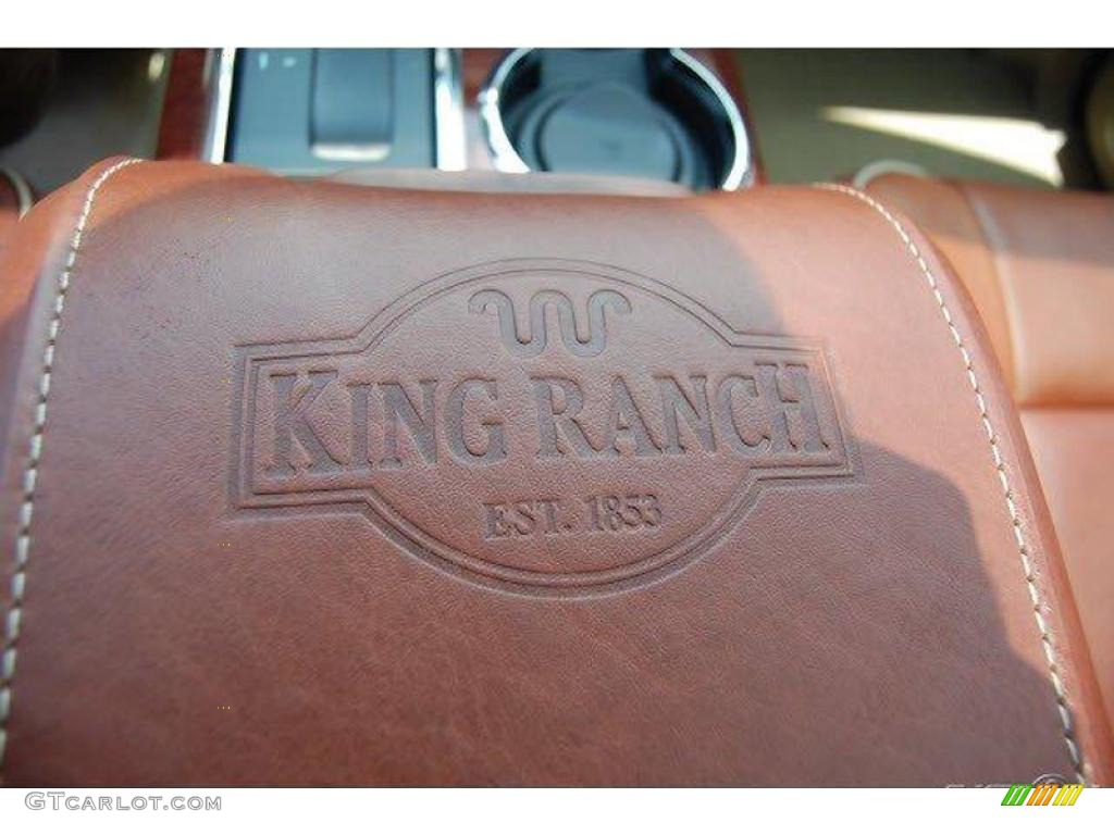 2010 F150 King Ranch SuperCrew - Tuxedo Black / Chapparal Leather photo #24
