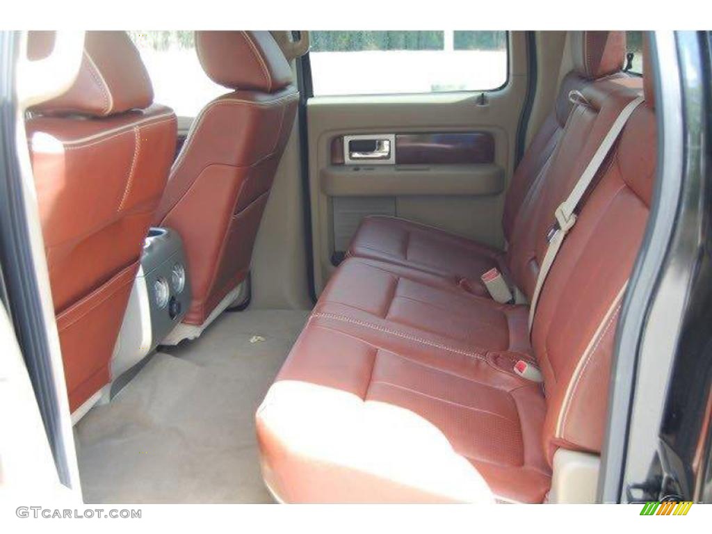 2010 F150 King Ranch SuperCrew - Tuxedo Black / Chapparal Leather photo #13