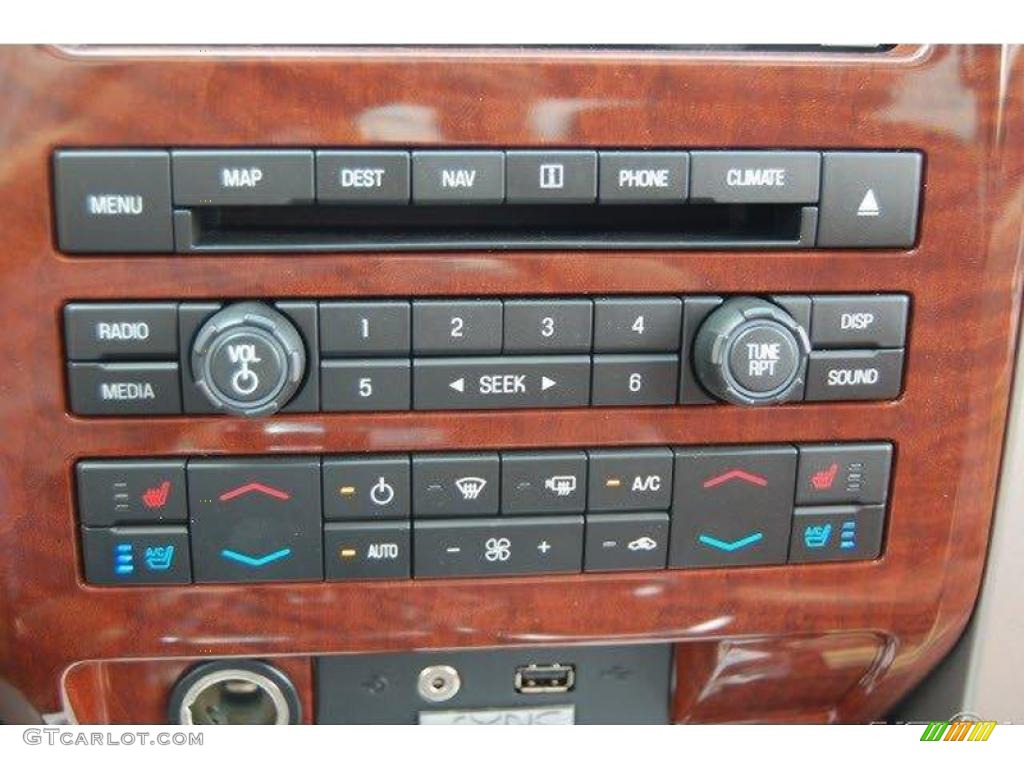 2010 F150 King Ranch SuperCrew - Tuxedo Black / Chapparal Leather photo #21